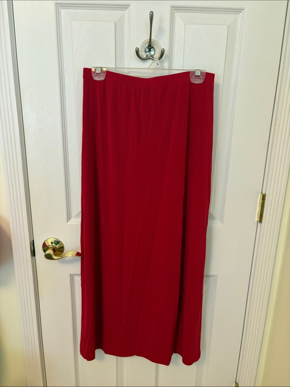 Vintage Ralph Lauren Red Maxi Skirt - Classic Women’s Skirt